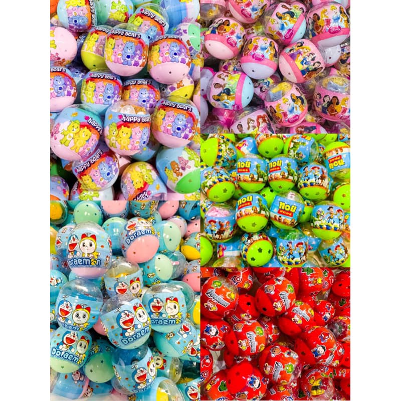 {🇹🇭พร้อมส่งในไทย🇹🇭}ไข่เซอร์ไพร์เรทส่ง100ใบ (ต่อแบบ) ไข่ซีน ไข่หมี ไข่คละ เฉลี่ยเริ่มต้นใบละ 4 บาท