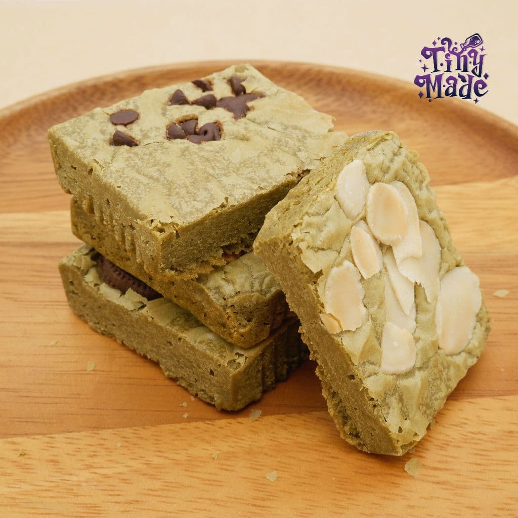 Tinymade บราวนี่ชาเขียวมัทฉะ เนื้อแน่นหนุบหนับหวานฉ่ำ เนยสดแท้จากออสเตรเลีย รูปที่ 4