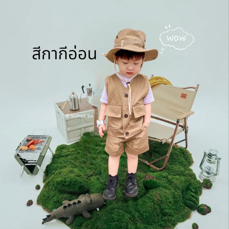 ชุดแคมป์ปิ้งเด็ก ชุดแคมป์ปิ้ง ชุดเดินป่าเด็ก รูปที่ 5