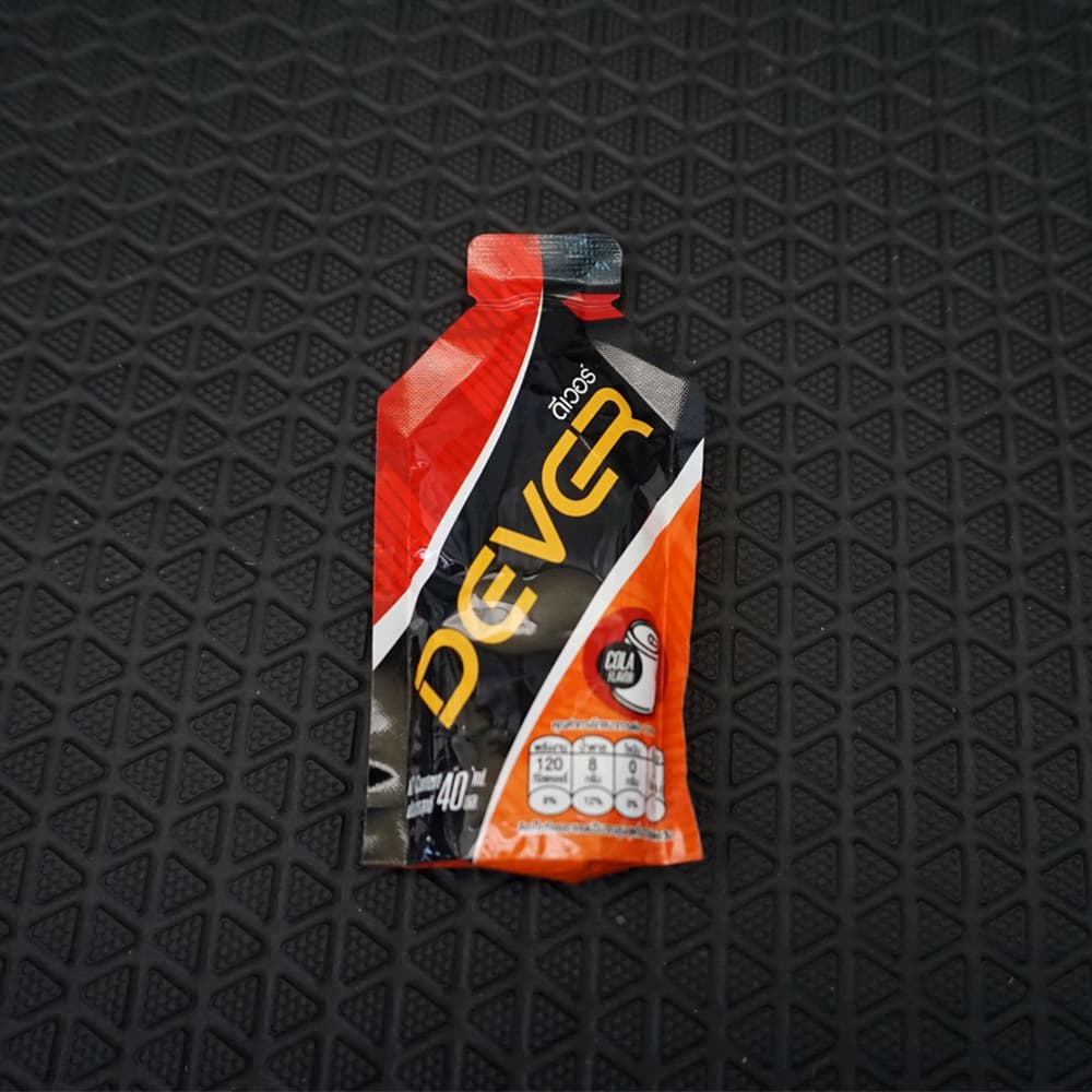 Dever Energy Gel 40ml ให้เจลพลังงาน 120kcal ซองขนาดเล็กพกพาสะดวก รูปที่ 3