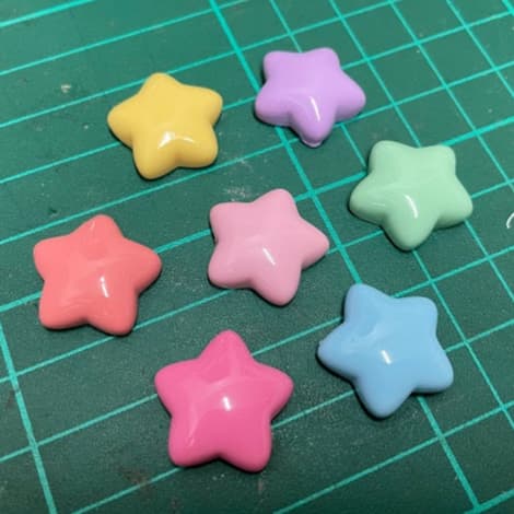 แม่เหล็ก รูปดาว มันเงา Glossy Star Magnet รูปที่ 1