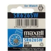 Maxell ถ่านกระดุม SR626SW, 377 1.55V จำนวน 1 ก้อน ของใหม่ ของแท้ รูปที่ 4