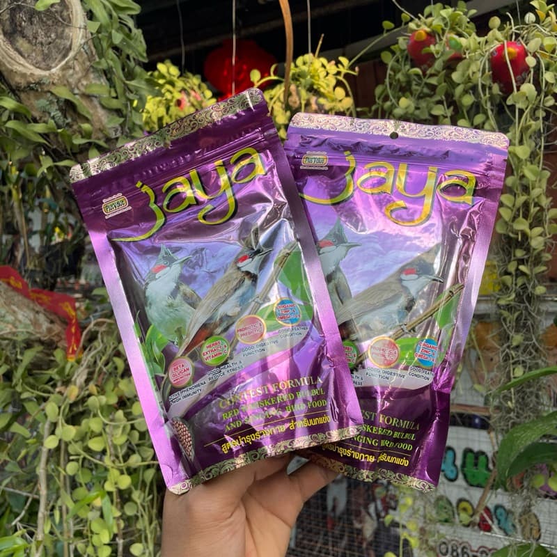 อาหารนกกรงหัวจุกจาย่า Jaya จาญ่า สูตรบำรุงร่างกาย สำหรับนกแข่ง JAYA CONTEST FORMULA ขนาด 7 ออนซ์ รูปที่ 2