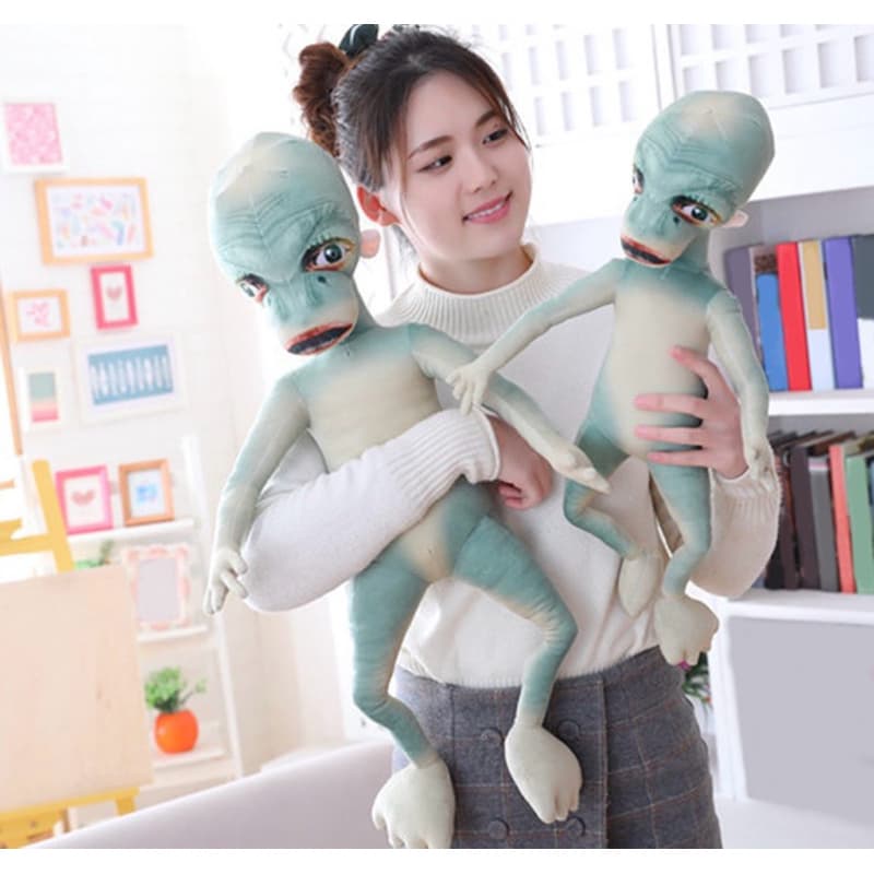 ในไทย ตุ๊กตาบูรพา เอเลี่ยน ตุ๊กตาผ้าฝ้าย หน้าแปลก รูปที่ 4