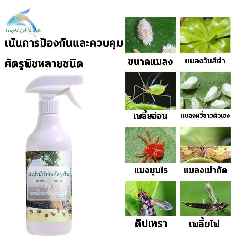 ยากำจัดแมลงพืช 500ml ยาฆ่าแมลง ยากำจัดหนอน สารกำจัดแมลง ยาฆ่าแมลงกินใบ ยากำจัดเพลี้ย ยาฆ่าเพลี้ย ​หนอน มด เกษตร สว รูปที่ 8