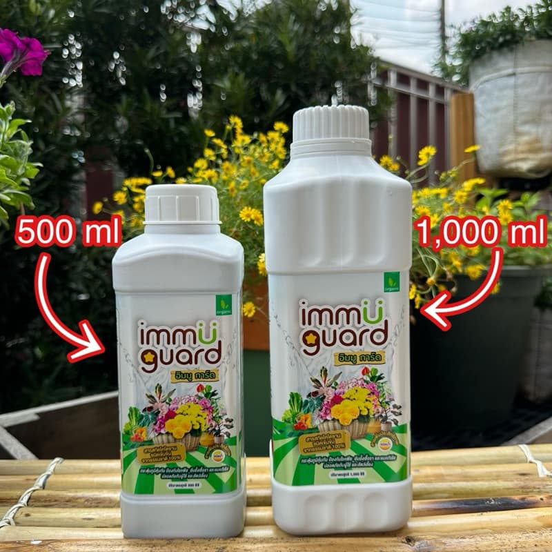 immu guard วัคซีนพืช ป้องกันเชื้อรา แบคทีเรีย และ เพลี้ย ออแกนิค100% รูปที่ 1