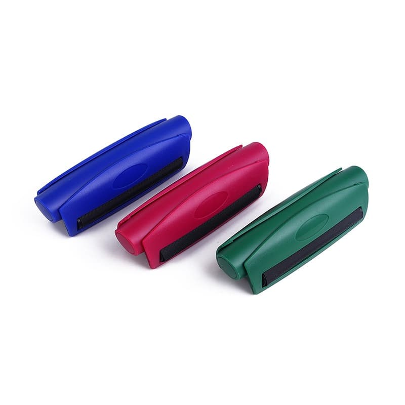 เครื่องโรลกระดาษขนาดพกพา เครื่องม้วนกระดาษ Rolling Machine 78mm 110mm วัสดุโลหะ สายเขียว รูปที่ 4