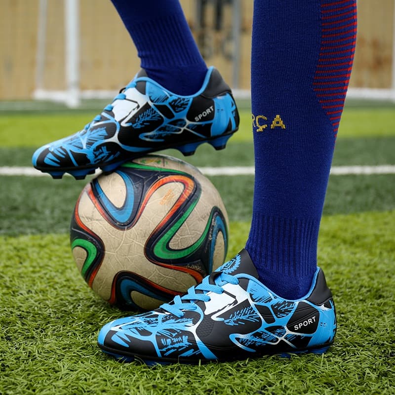 24 ชั่วโมง จากไทย ผู้ใหญ่/เด็ก AG Soccer Shoes รูปที่ 7