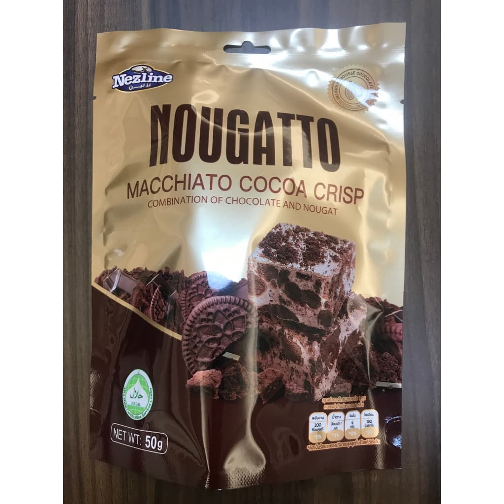 Nezline Nougatto Nougat Crisp นูกัตโตะ ขนมนูกัต มาเคียโต้ 6 รสชาติ ขนาดพกพา ตราเนสไลน์ รูปที่ 3