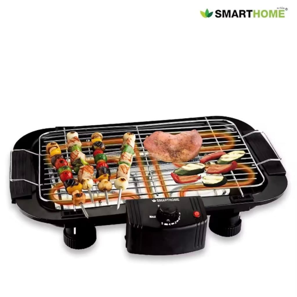 เตาปิ้งย่างไฟฟ้าแบบตะแกรง SMARTHOME BBQ-2000 รูปที่ 3