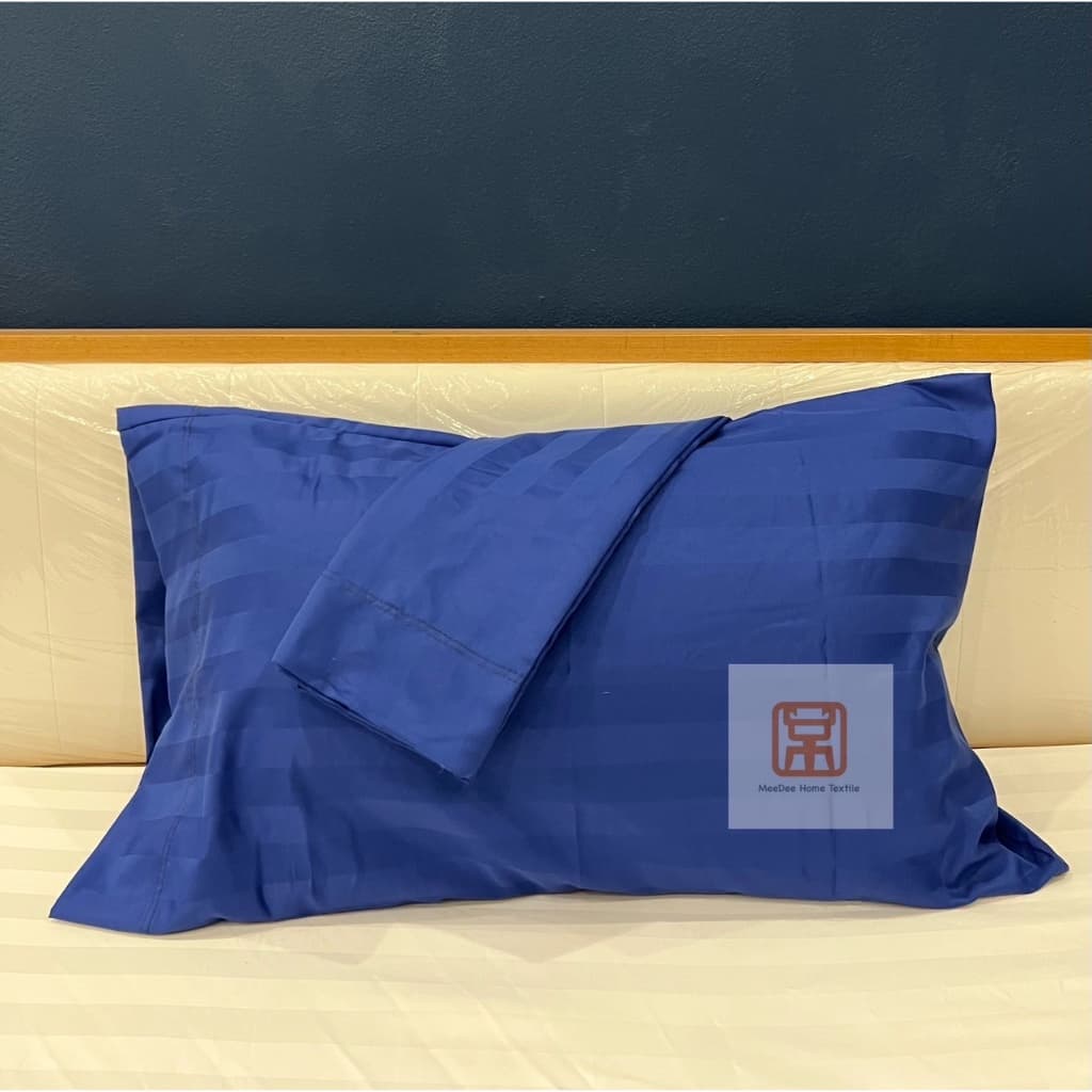 ปลอกหมอนหนุนสีพื้นริ้ว ราคาต่อ 1 ใบ มีหลายสีให้เลือก รูปที่ 6