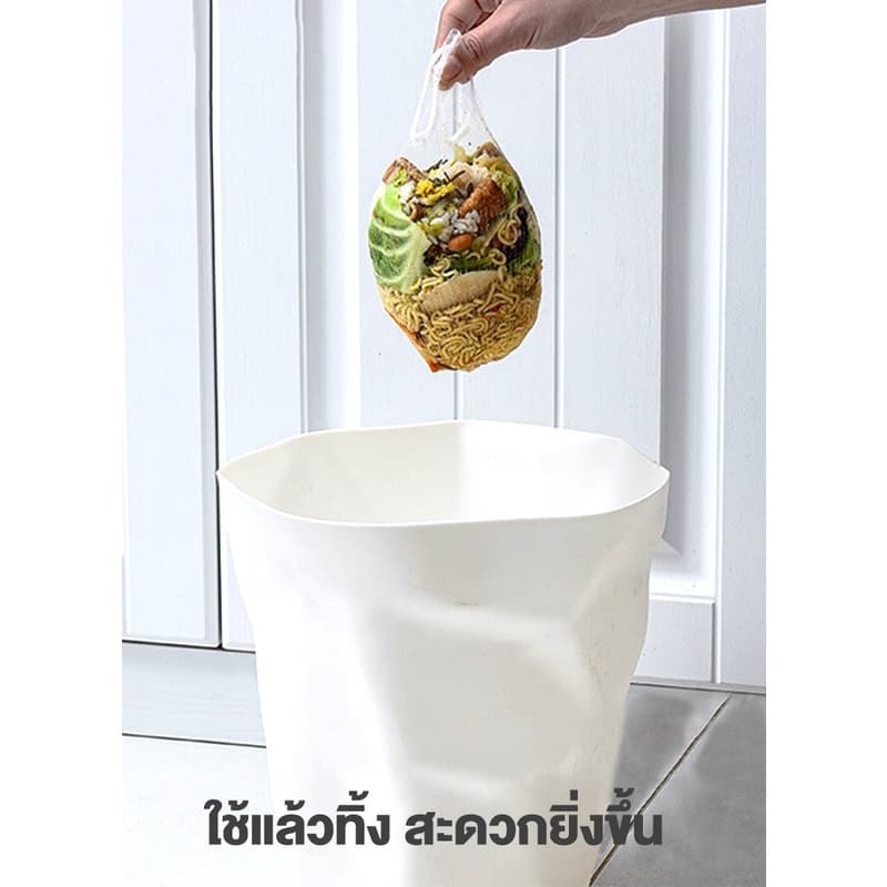 ตาข่ายกรองเศษอาหาร ถุงตาข่ายกรองเศษอาหารใช้แล้วทิ้ง ที่กรองเศษอาหาร สำหรับซิงค์ล้างจาน จับเศษอาหารทั้งหมด แพ็ค100ชิ้น ขน รูปที่ 6