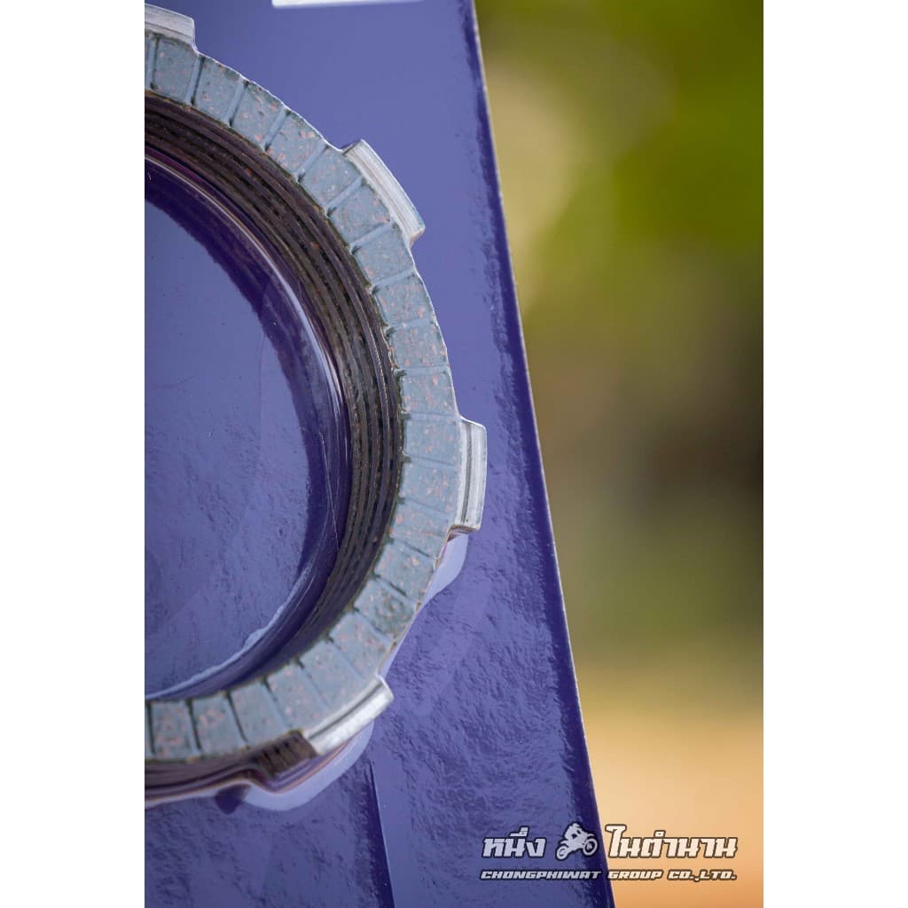 แผ่นครัช uma racing แท้ 100% สำหรับ klx125/140/150 sonic wave125รังโซนิค รุ่นใหม่ V.3 ผ้าคลัทช์ผสมคาร์บอน รูปที่ 2