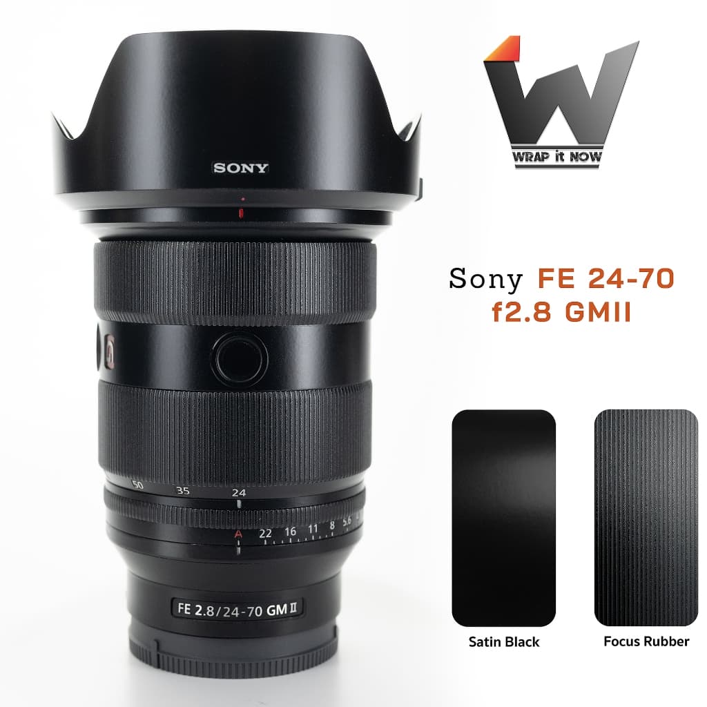 ฟิล์มกันรอย SONY FE 24-70 F2.8 GM II / 24-70mm GM2 / 24-70gmII ฟิล์มติดเลนส์ สติ๊กเกอร์เลนส์ รูปที่ 3