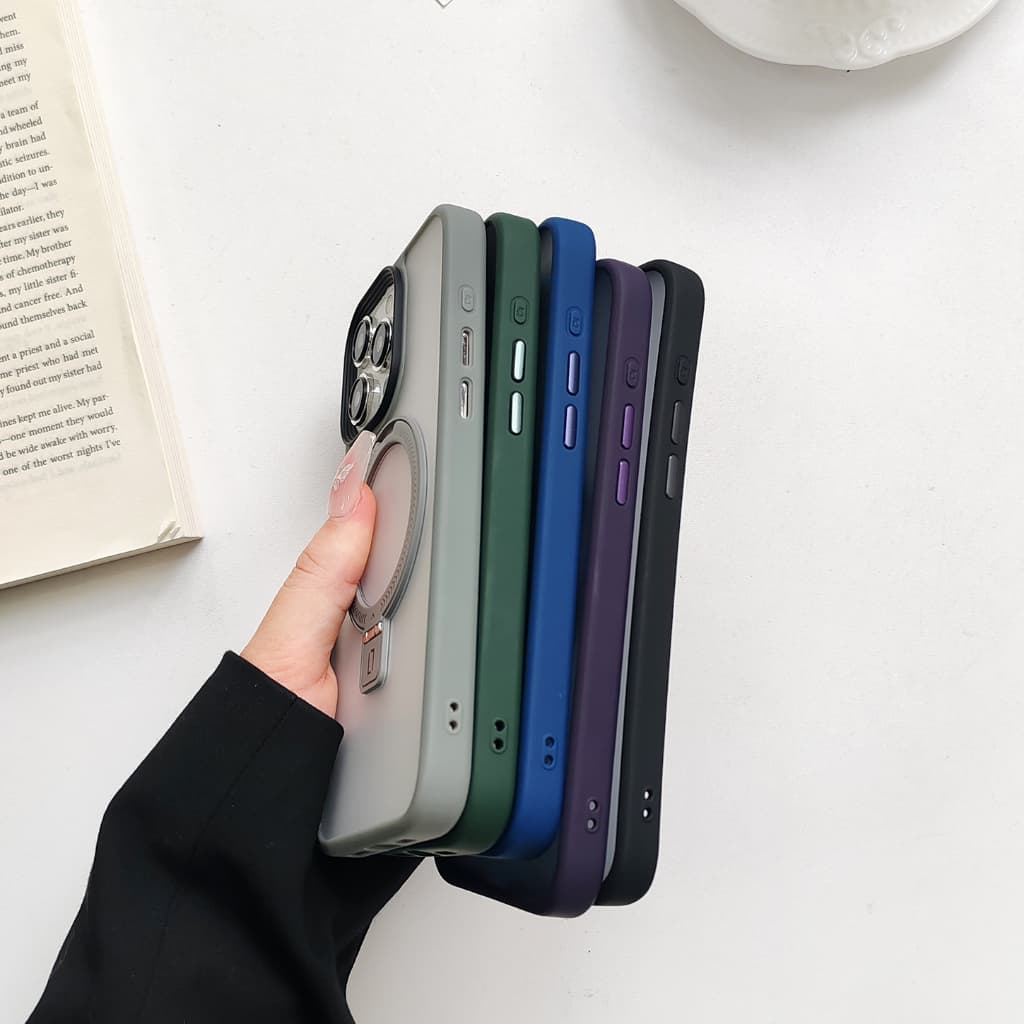 case เคสอะคริลิคชาร์จได้ตั้งได้ หลังด้าน สำหรับไอโฟน 11,12,13,14,15，16，Pro，max for iPhone 11 16Promax 14Promax 15Promax รูปที่ 7
