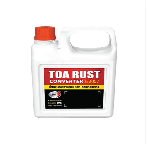 TOA Rust Converter G2007 น้ำยาแปลงสภาพสนิม น้ำยาแปลงสนิม หยุดสนิม รูปที่ 2