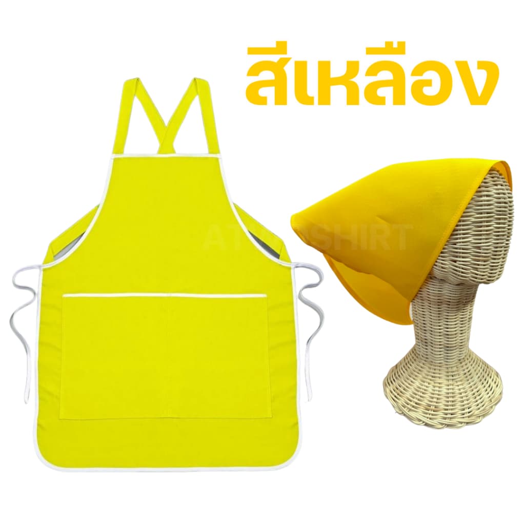 ผ้าโพกหัวสกรีน สกรีนโลโก้ร้าน , ชื่อร้าน ลายตามแบบที่สั่ง ออกแบบให้ฟรี หมวกเชฟ สําหรับพ่อค้าแม่ค้า ร้านกาแฟ ร้านอาหาร รูปที่ 7