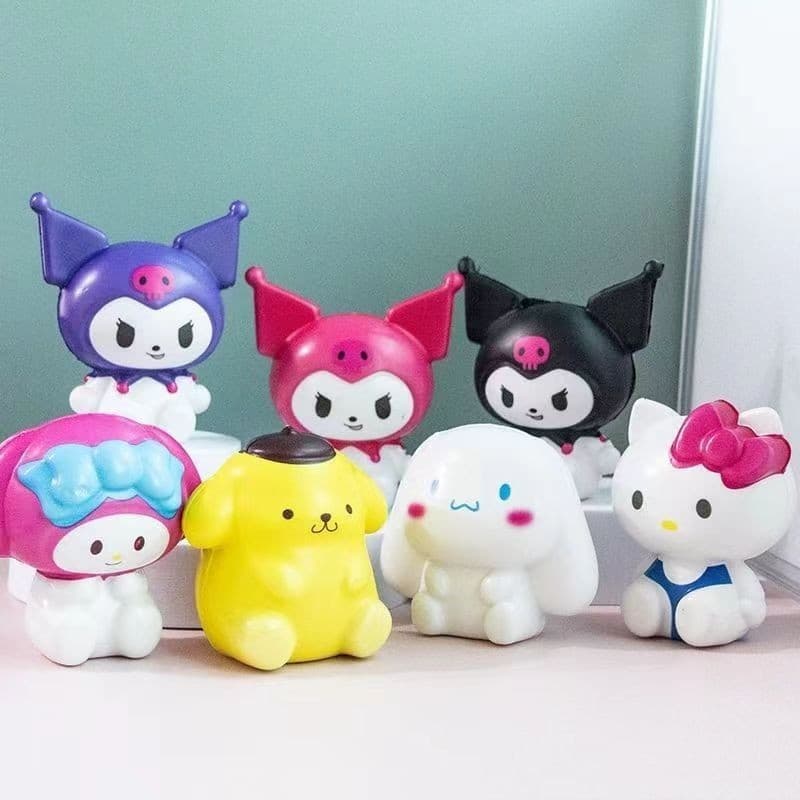 สกุชชี่ลาย Sanrio และสัตว์แฟนตาซี ของบีบเล่นการ์ตูน บีบคลายเครียด ของเล่นบีบๆบริหารมือ บรรจุถุงตาข่าย กลิ่นหอม รูปที่ 4