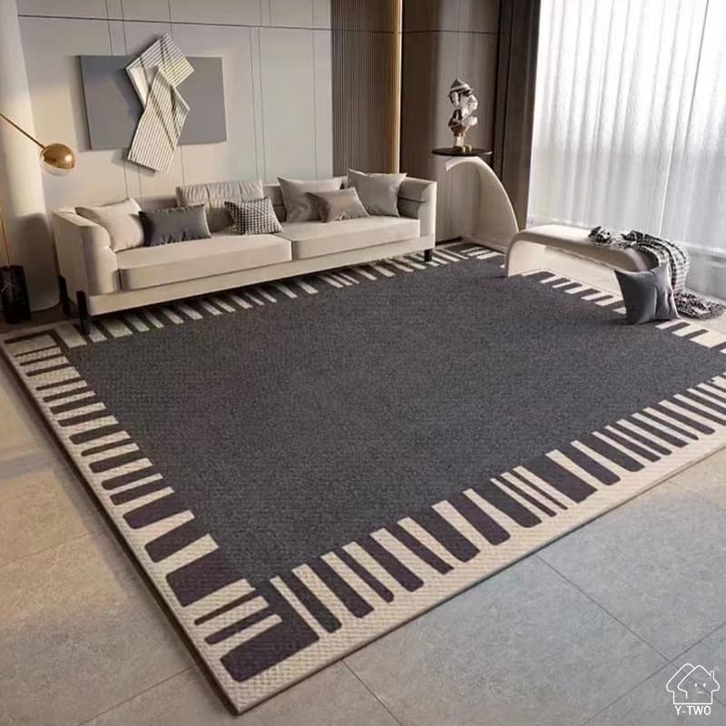 ขนาด200*300cm พรมกำมะหยี่ 3D พรมปูพื้นห้องนั่งเล่น พรม3มิติ พรมปูห้องรับแขก พรมขนนุ่ม พรมปูพื้น รูปที่ 4