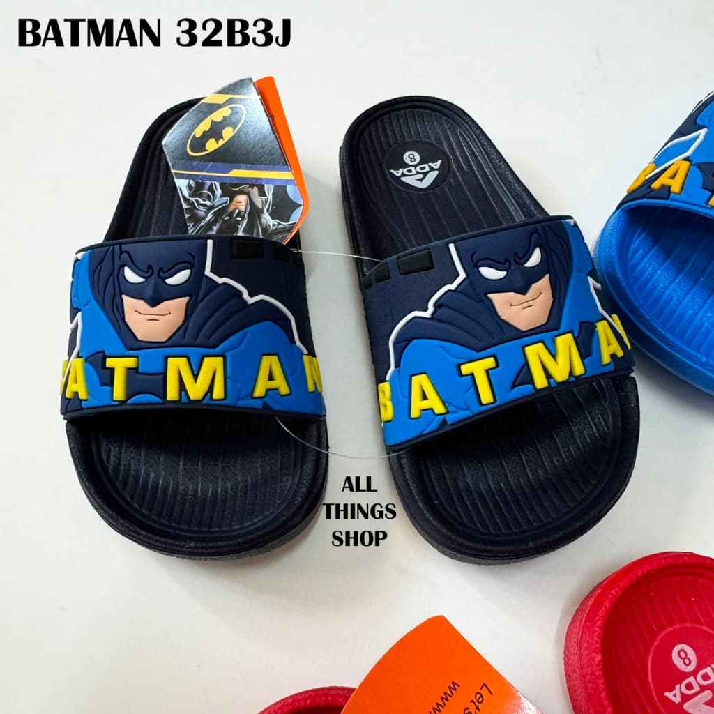 ADDA BATMAN SUPERMAN 32B3J 32B4K รองเท้าแตะเด็ก ลิขสิทธ์แท้ รุ่นเบา พื้นนุ่ม สบายเท้า รูปที่ 4