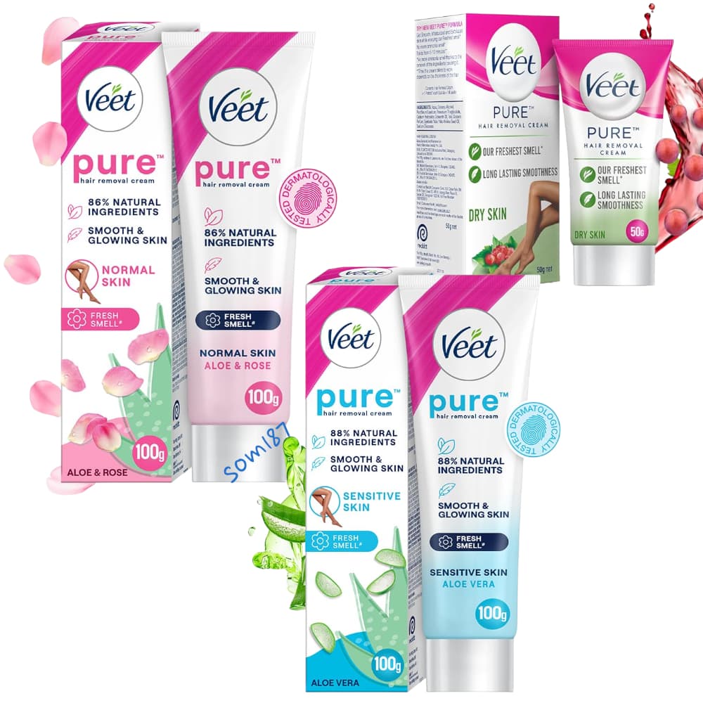 VEET วีทครีมกำจัดขน 30กรัม,50,กรัม100กรัม รูปที่ 1