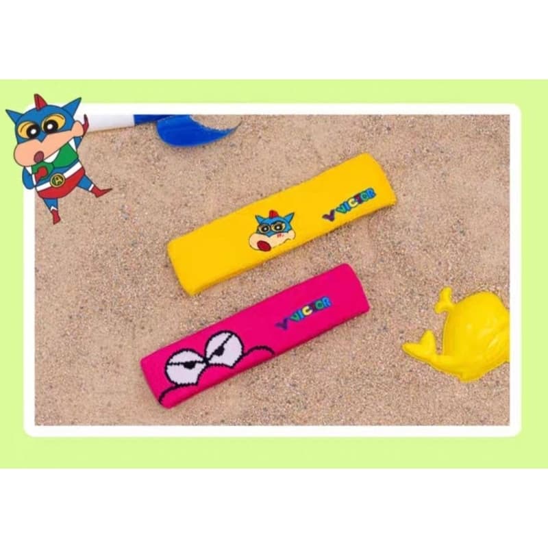 ผ้าคาดศรีษะ VICTOR X SHIN CHAN HEADBAND สินค้ารับประกันของแท้ % รูปที่ 3