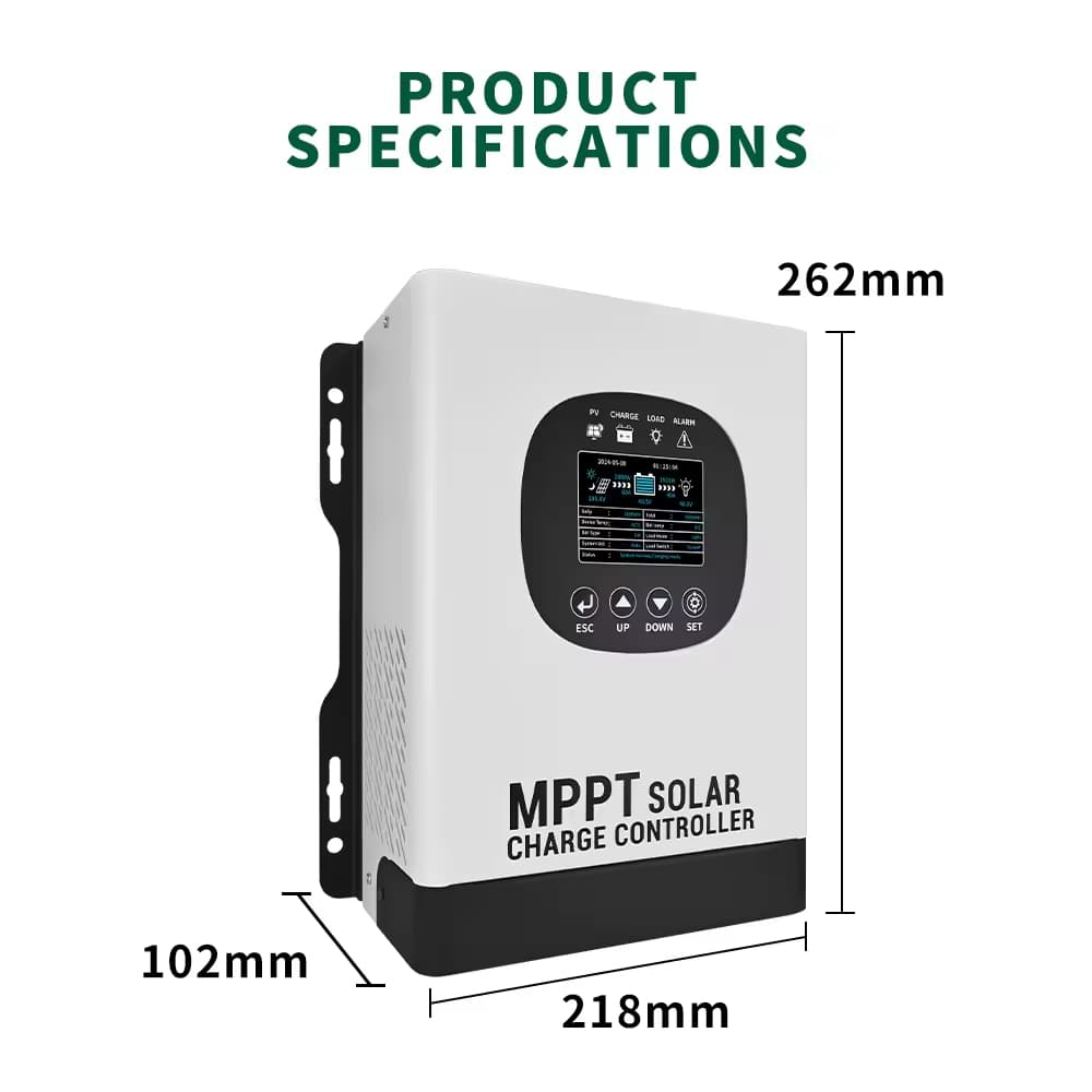 AOYANG Smart ไฮโวล MPPT Solar Controller โซล่าชาร์เจอร์แบบเชื่อมต่อ wifi ได้ 12V-192Volt AUTO รับไฟ PV480V Max รูปที่ 6