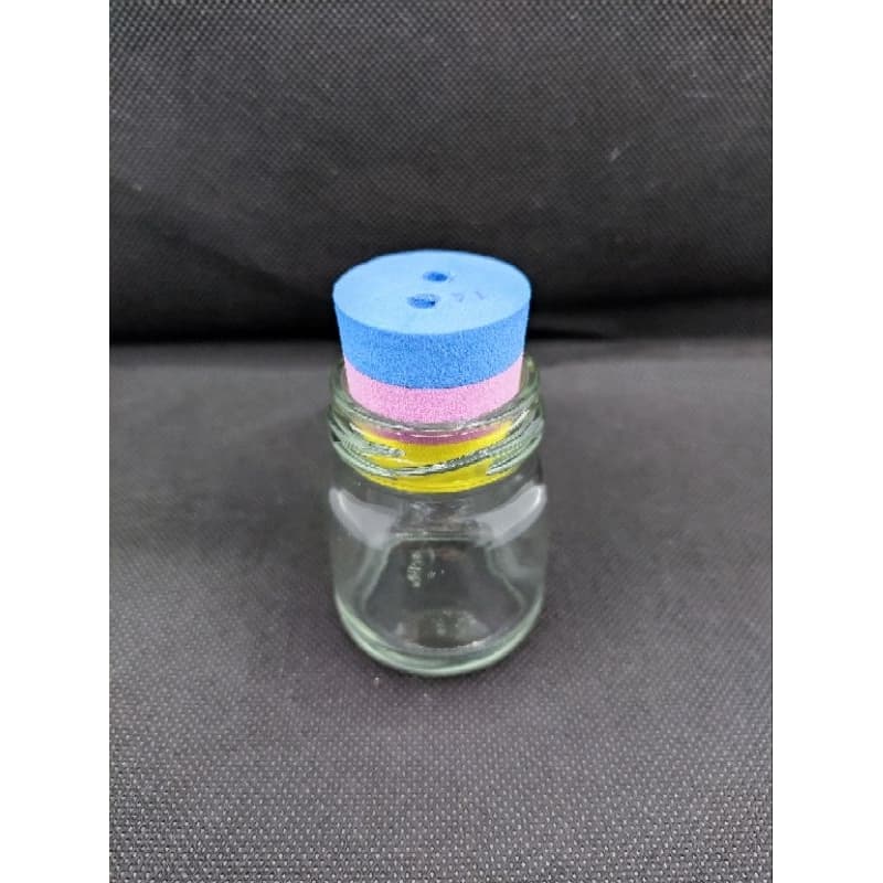 ขวดแก้วใส DIY 45 ml. พร้อมจุกปิดขวดแบบจุกโฟมสี No.14 ใช้ในการศึกษาเท่านั้น รูปที่ 3