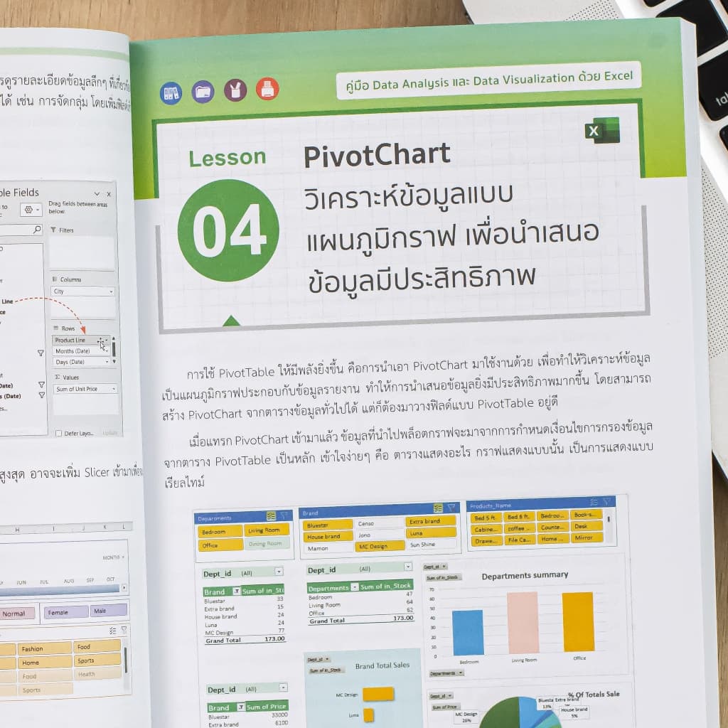 Infopress หนังสือ คู่มือ Data Analysis และ Data Visualization ด้วย Excel 9786164875470 รูปที่ 3
