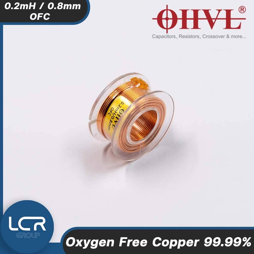 OHVL Air Coil Type #1 0.05-1.0mH 0.8mm อินดักเตอร์ ตัวเหนี่ยวนำ ทนอุณหภูมิสูง Inductor OFC Oxygen Free Copper รูปที่ 3