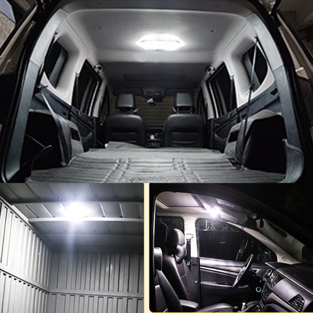 ส่งจากไทยไฟในเก๋ง ไฟเพดาน LED 10W 72 LED | 12V - 80V รูปที่ 5