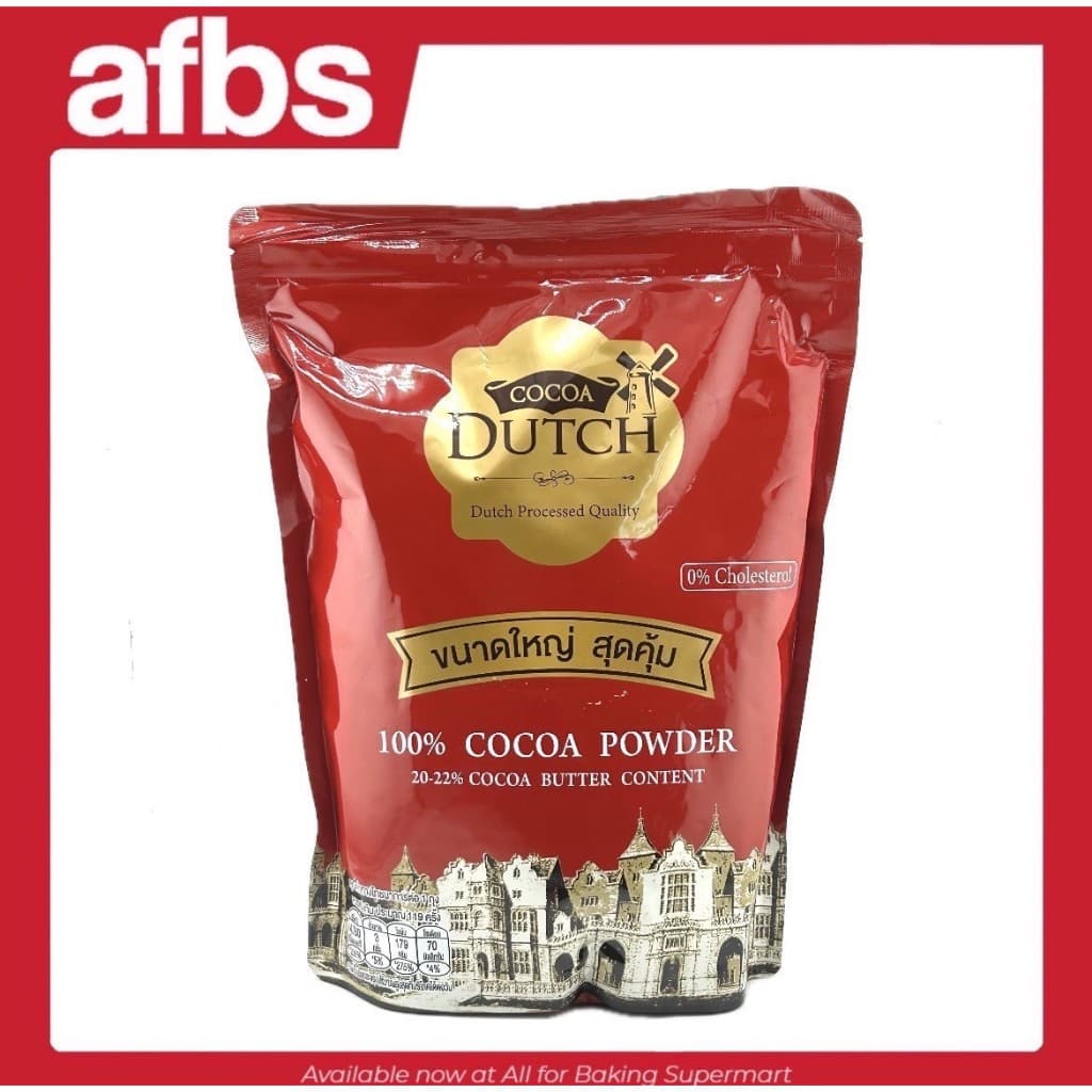 AFBS Dutch ช้อยส์ ผงโกโก้ 850 กรัม ชนิดเติม #1109370 รูปที่ 1