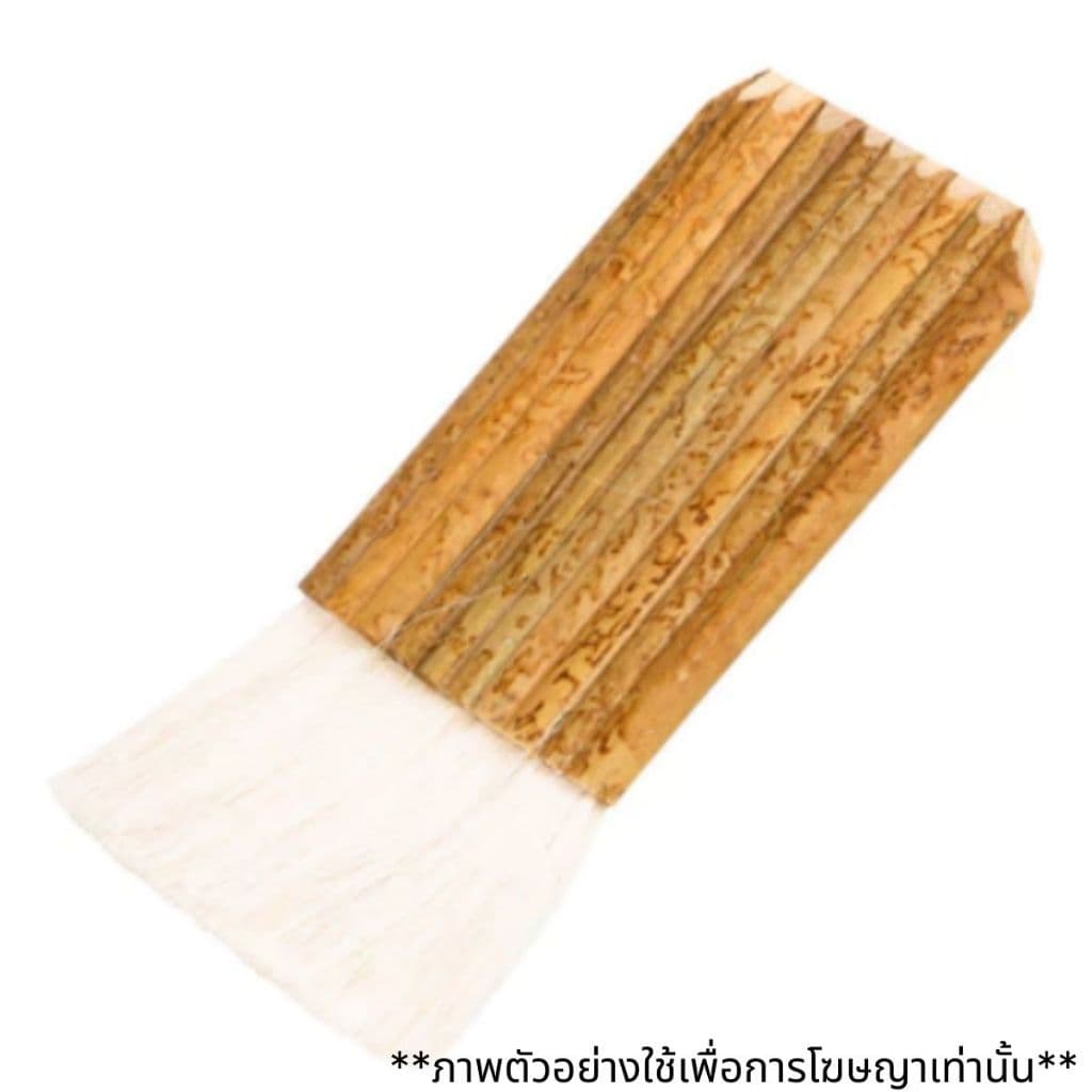 แปรงทาสี แปรงทาแชล็ค META ขนหนานุ่ม แน่น เกรด A ขาว มีหลายขนาด ขนกระต่าย ใช้ทาแลกเกอร์​ ทาแชล็ค หักแบ่งหัวได้ รูปที่ 4