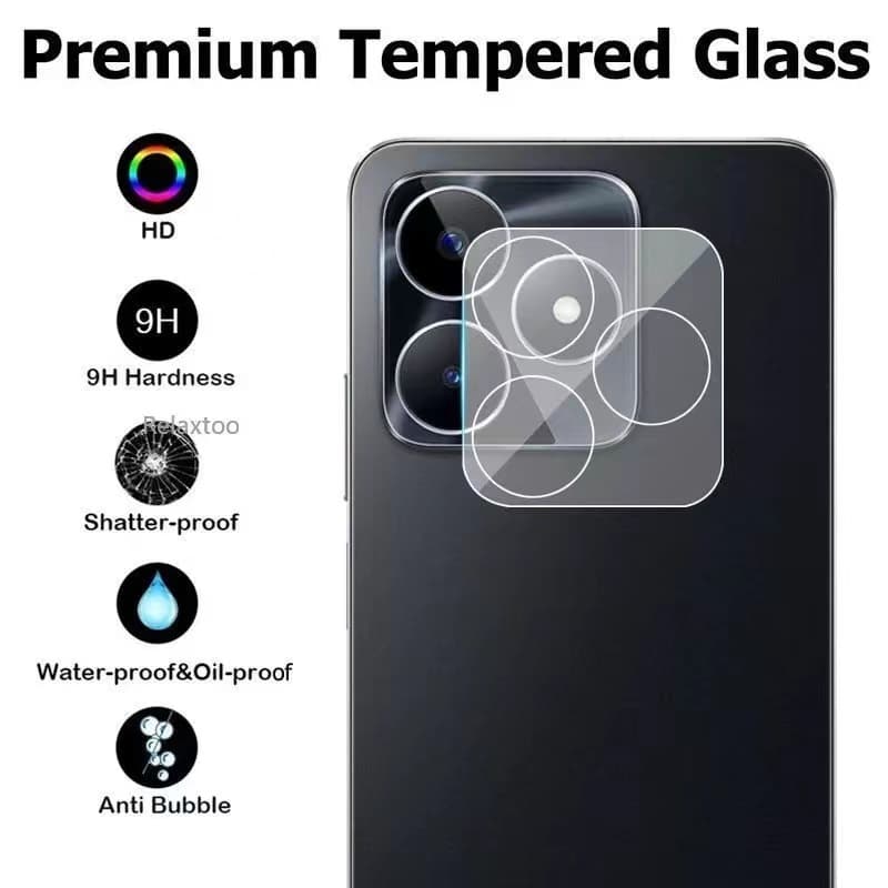 ฟิล์มกระจกกันรอย เลนส์กล้อง เต็มเลนส์ Oppo Realme C55 C53 C51 Note50 Note70 Note80 รูปที่ 3