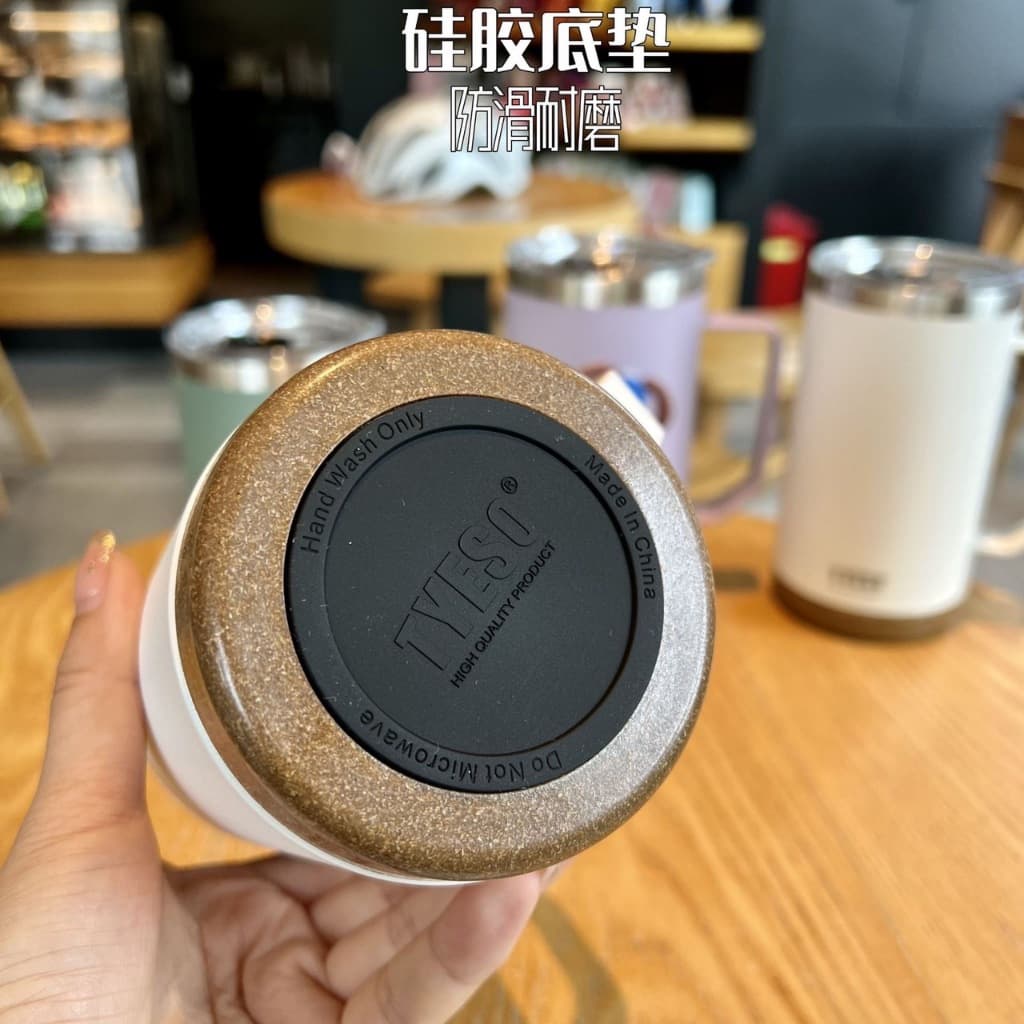 TYESO แท้ แก้วกาแฟความจุขนาดใหญ่พร้อมที่จับ 710ml รูปที่ 6