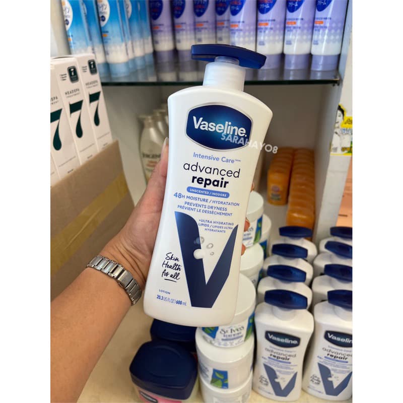 Vaseline Intensive Care Advanced Repair Body Lotion 600ml. รูปที่ 5