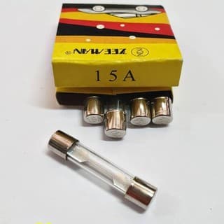 ฟิวส์ ฟิวส์หลอด 12V ขนาด 6mm. x 31mm. **เลือกขนาดแอมป์ได้เลยครับ** รูปที่ 1