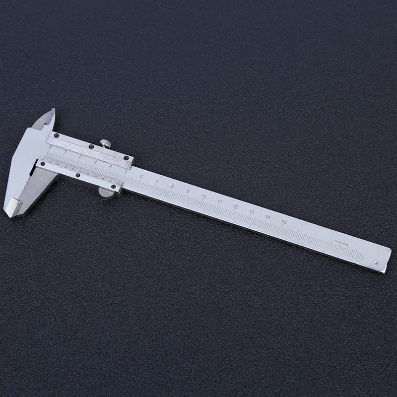 เวอร์เนียเหล็ก ขนาด 15cm. พร้อมกล่อง คาลิปเปอร์ ความแม่นยำสูง แบบเหล็กกล้าคาร์บอน รูปที่ 4