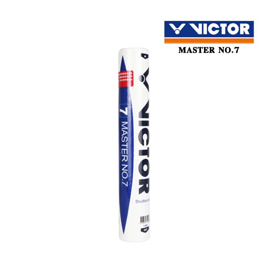 VICTOR ลูกแบดมินตัน รุ่น MASTER NO.7 ( 1 หลอด 12 ลูก )