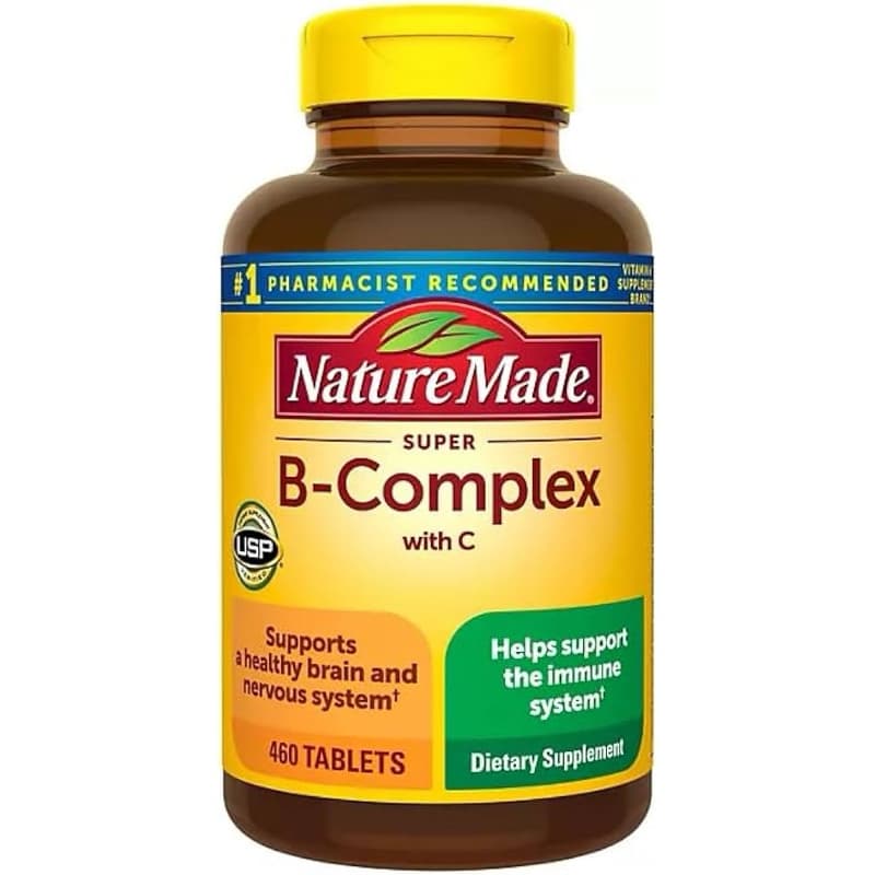 Nature Made Super B Complex, 460 Tablets Exp.07/2027 รูปที่ 1
