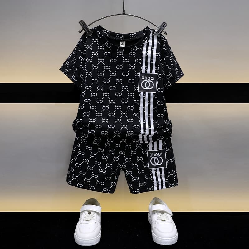 Beryl kidsชุดเซ็ทเด็ก แฟชั่นเด็กเสื้อเด็กชายหล่อๆ กางเกงขาสั้น ทันสมัย งานดี ใส่สบาย รุ่นใหม่ปี 2023 รูปที่ 2