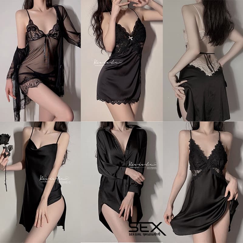 Sex Girl  ชุดลูกไม้เซ็กซี่ ซีทรู ชุดนอนเซ็กซี่ ดีไซน์ลูกไม้ทั้งตัว การจัดส่งที่รวดเร็ว มาถึงใน 1-3 วัน