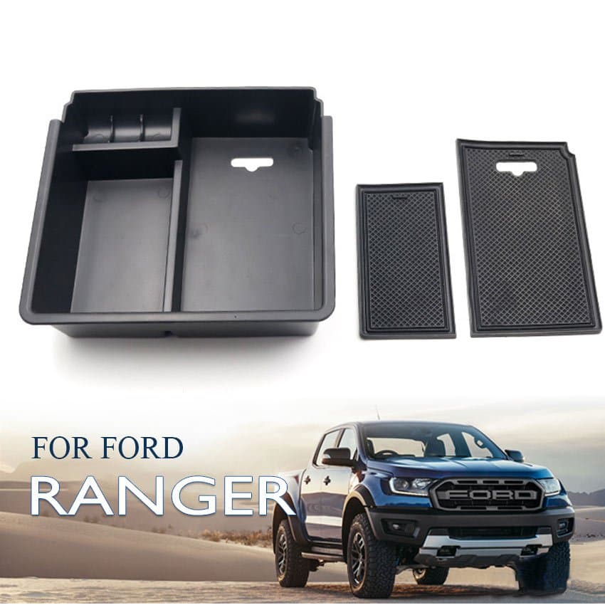 ร้านคนไทย! อุปกรณ์เสริมสำหรับFord Ranger2012-2022กล่องเก็บของในรถยนต์ รูปที่ 3