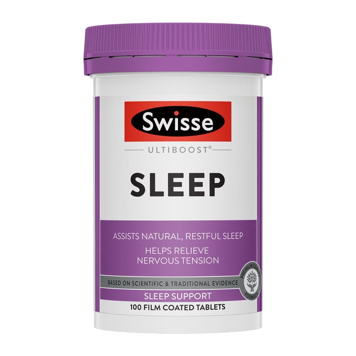 Swisse Sleep สมุนไพรช่วยการนอน ขวดใหญ่100เม็ด EXP10/2028 รูปที่ 3