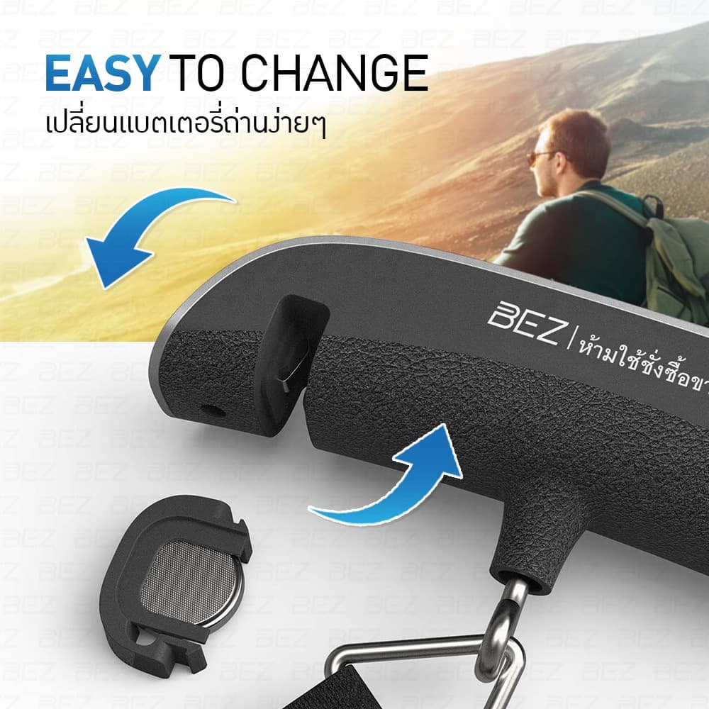 BEZ ที่ชั่งน้ำหนัก กระเป๋าเดินทาง ตาชั่งกระเป๋า ดิจิตอล เครื่องชั่งน้ำหนักกระเป๋าเดินทาง สูงสุด50kg รูปที่ 3