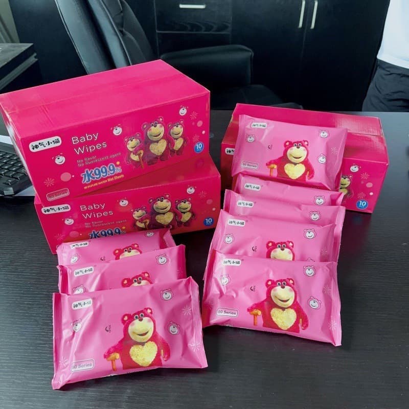 ทิชชู่เปียก Baby Wipes ผ้านุ่มชุ่มชื่น ทำความสะอาดได้ดี /1739 รูปที่ 6