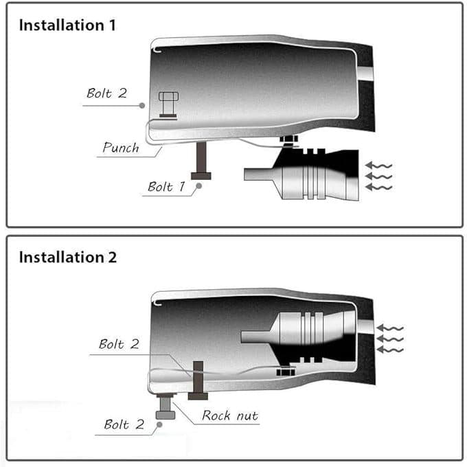 ตัวแปลงเสียงท่อรถยนต์ หวีดเทอร์โบ อุปกรณ์ติดท่อไอเสียแต่งเสียงเทอร์โบ Car Exhaust Pipe Sounder สำหรับท่อไอเสีย รูปที่ 8
