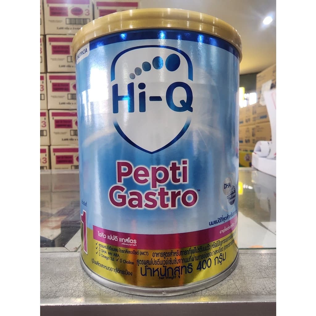 ***ขายยกลัง 6กระป๋อง*** Hi-Q Pepti Gastro ไฮคิวเปปติ แกสโตร ช่วงวัยที่1 ขนาด 400กรัม รูปที่ 2