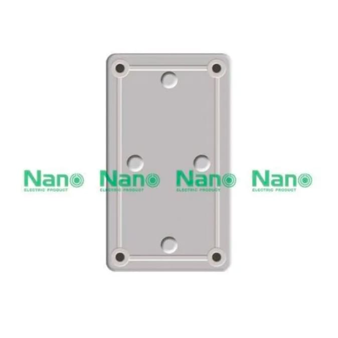 Nano กล่องไฟ บล็อกกันน้ำ กล่องกันน้ำ อย่างดี สีขาว มีให้เลือกหลายขนาด 2X4 4x4 6x6 5x10 6x8 8x8 8x12 ระหัส 201w 202w 203w รูปที่ 5