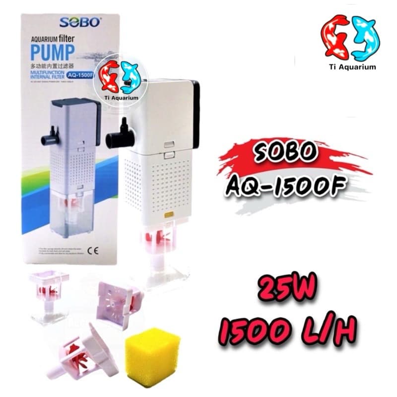 ปั๊มน้ำพร้อมกระบอกกรอง SOBO AQ-500F ,AQ-1000F ,AQ-1500F ,AQ-2000F รูปที่ 4